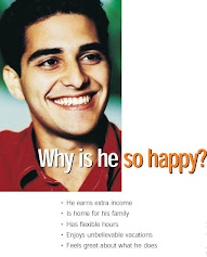 Why is He so Happy