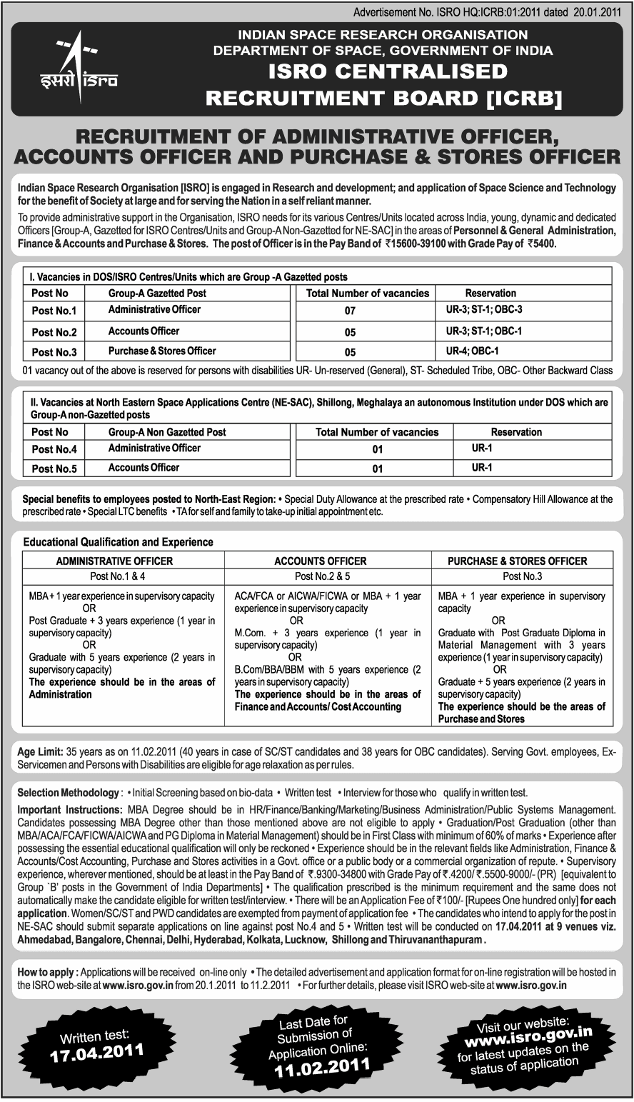 Administration+officer+jobs+in+bangalore