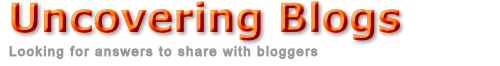 Uncovering Blogs
