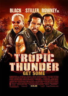Tropic Thunder poster Tropic Thunder dirigida por Ben Stiller