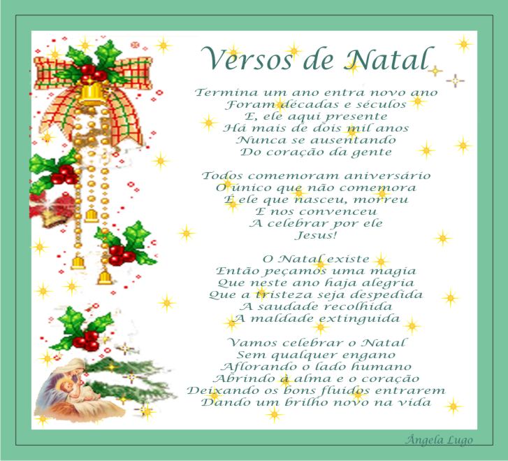 VERSOS DE NATAL - Poemas de natal | Luso-Poemas