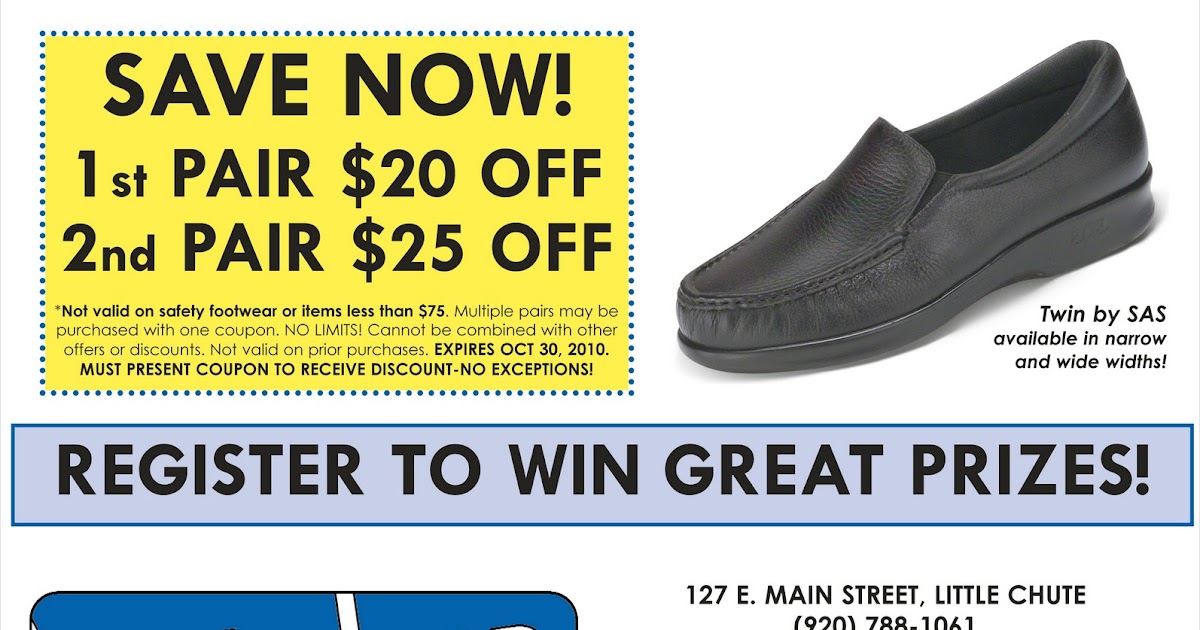 Vanderloop Shoes Inc 65 Year Anniversary Sale!!!