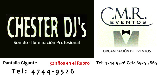 Chester DJ's y Organización de Eventos