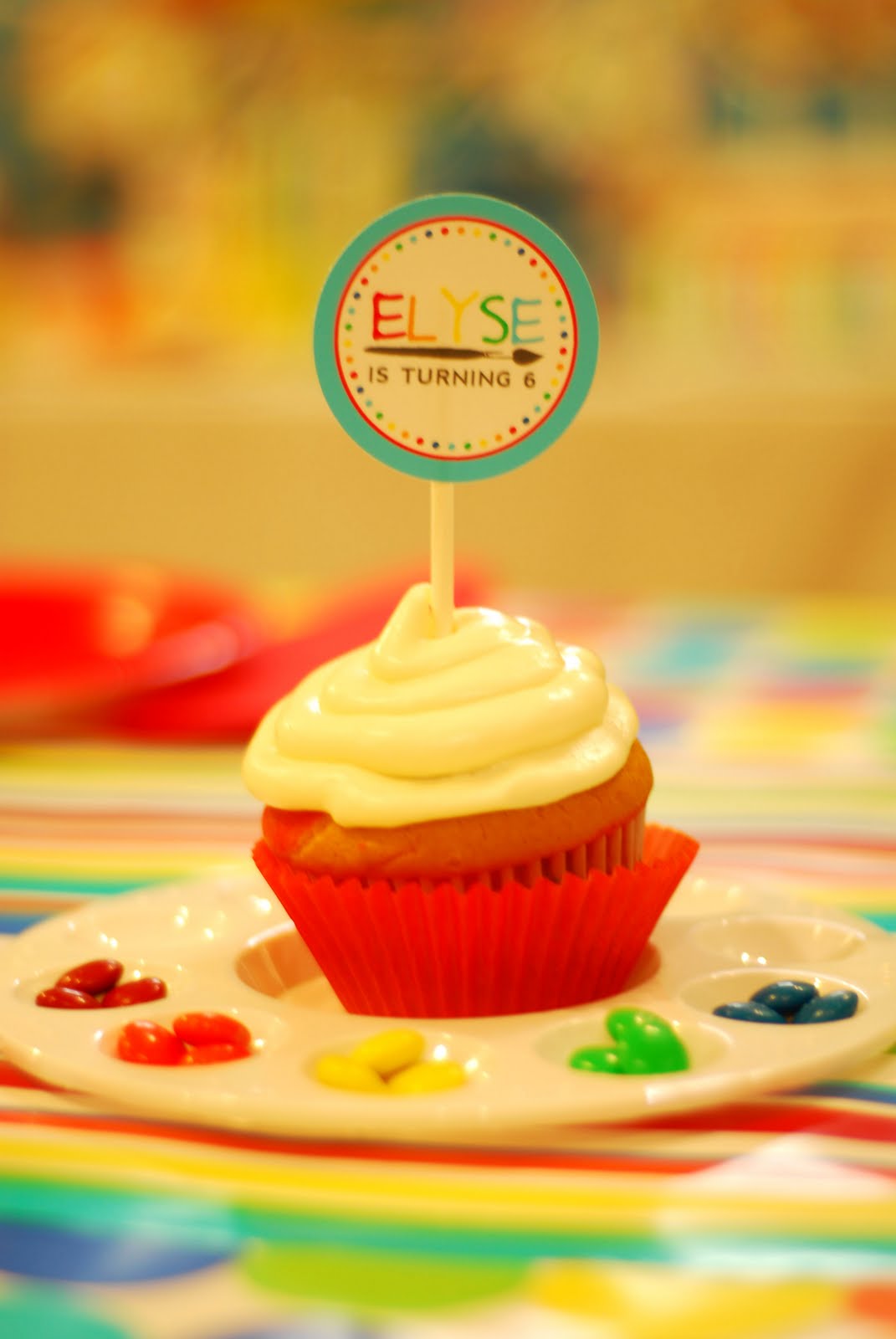 A Rainbow Arts And Crafts Party Anders Ruff Custom Designs Llc