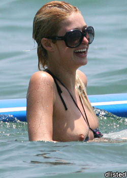 Paris Hilton Topless