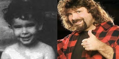 fotografia de Mick Foley cuando era un niño inocente