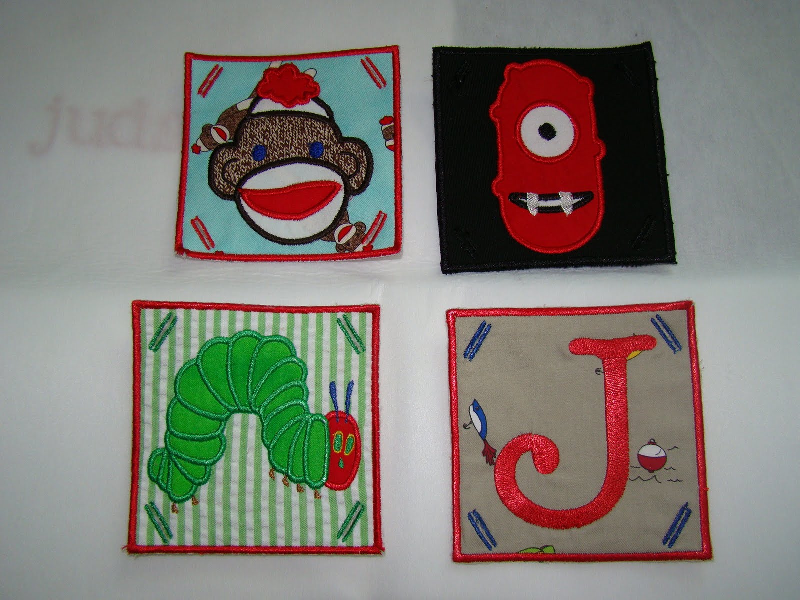 SAME Monogram Applique Patches, Tags, Tabs are my new favorite thing!!