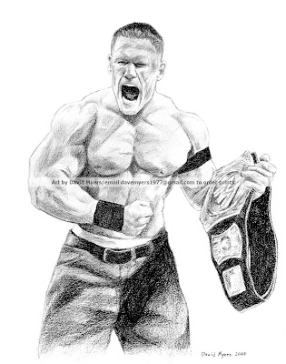 رسسسمه في قمة آلدقه وآلآبدآع لجون سينآ  John+Cena+Blog