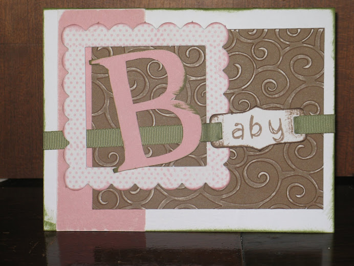 Jill's baby shower card