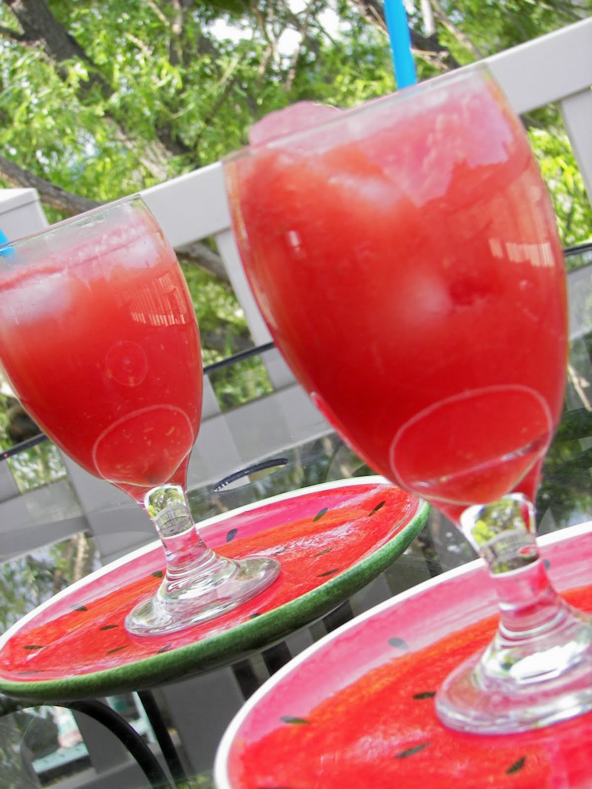 Red Couch Recipes Watermelon Frappe