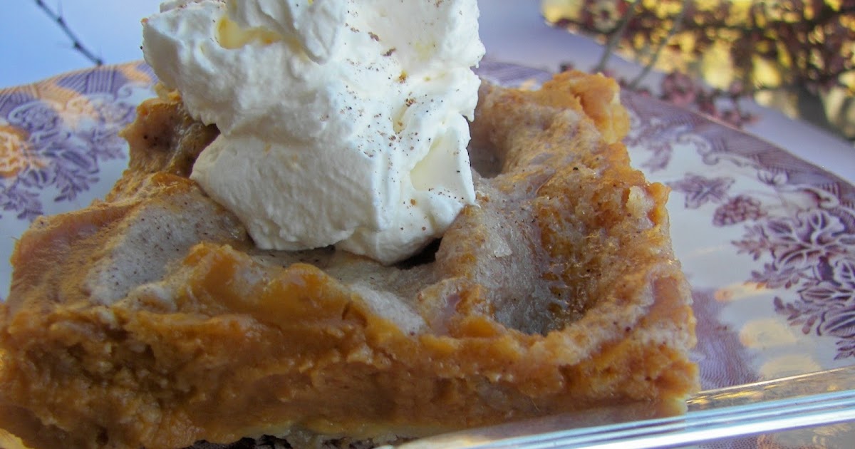 Red Couch Recipes Pumpkin Dessert