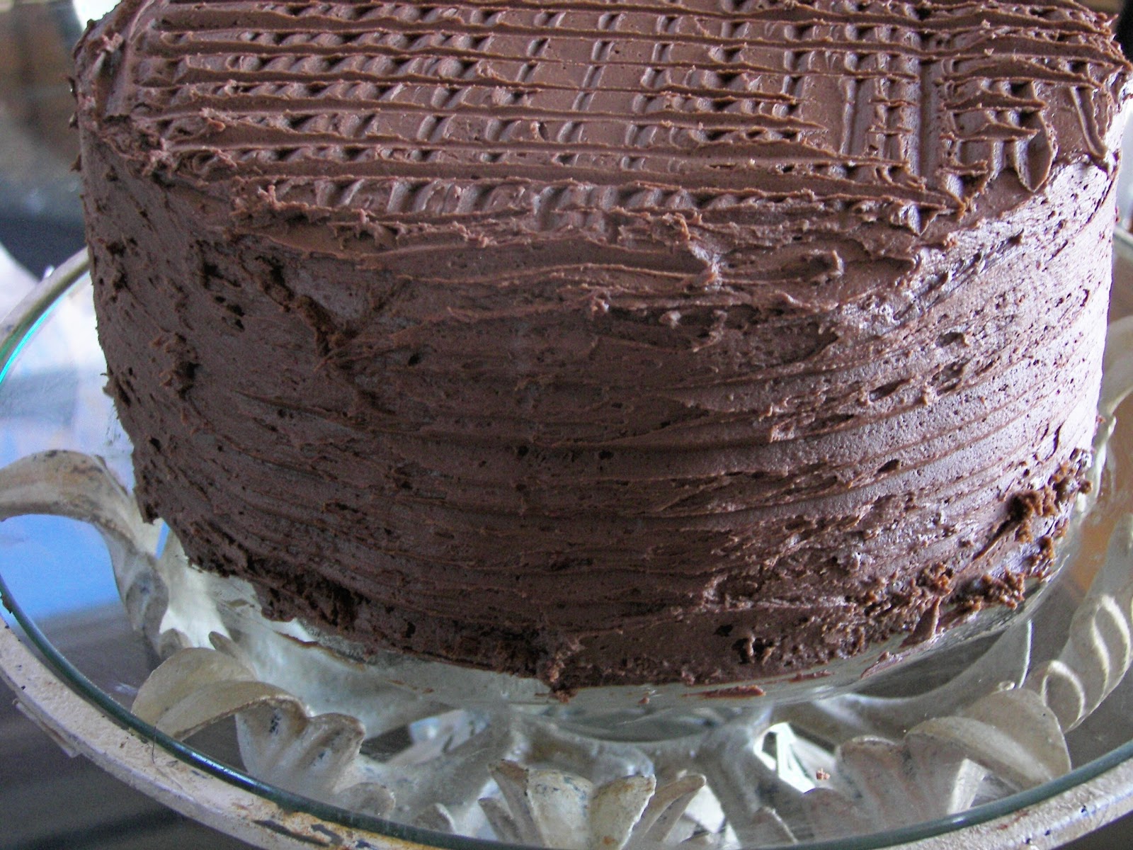 Red Couch Recipes Nedra's Whole Wheat Chocolate Cake