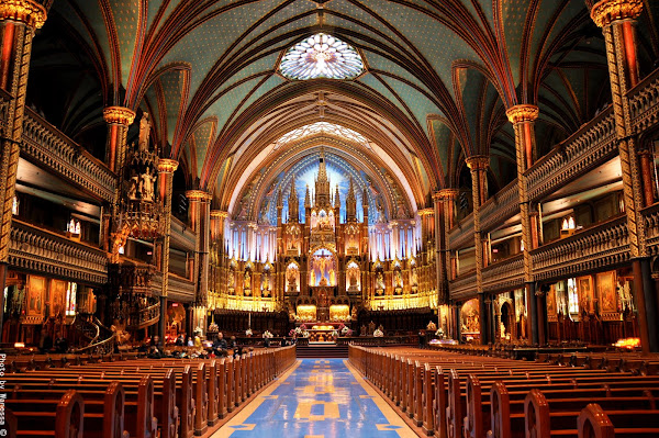 Basilique Notre-Dame de Montréal, Canada