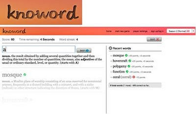 Knoword is an online