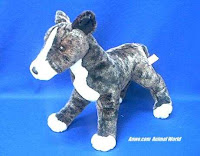 brindle greyhound stuffed animal