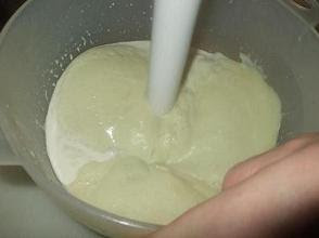 More cream to get the consistency just right