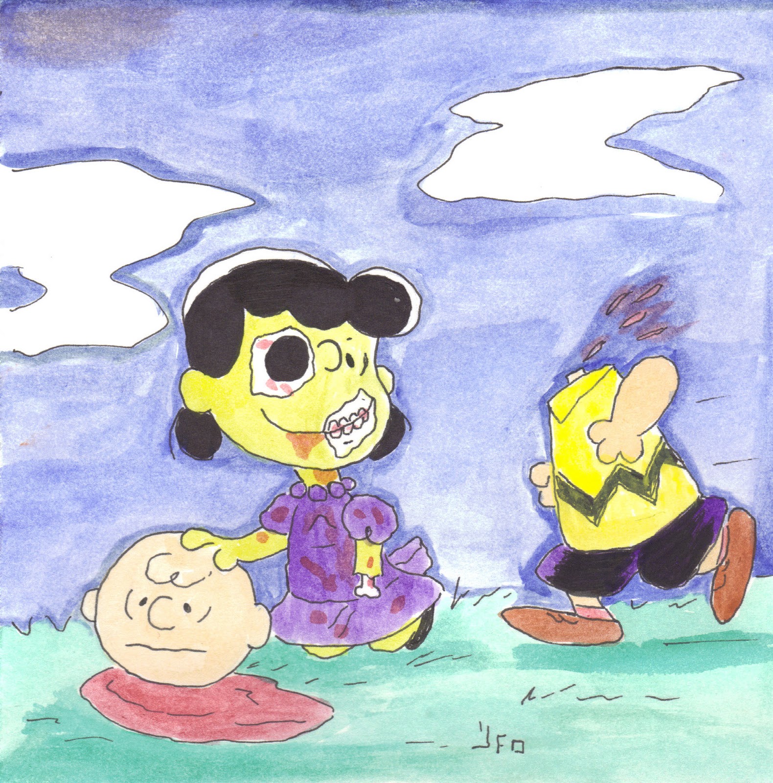 Zombies And Toys ZombieADay for Oct 4