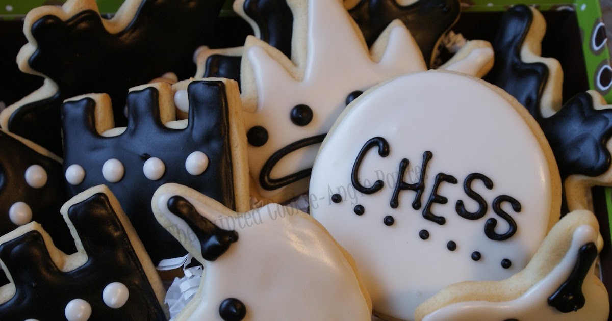 The Painted Cookie CHESS Cookies