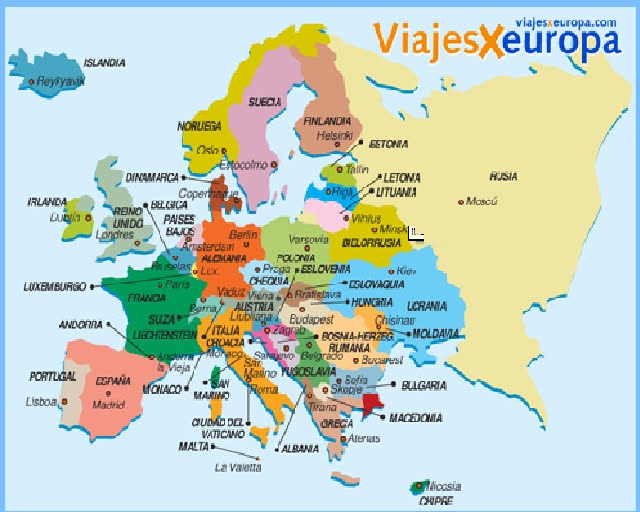 Europa: Mapa de europa