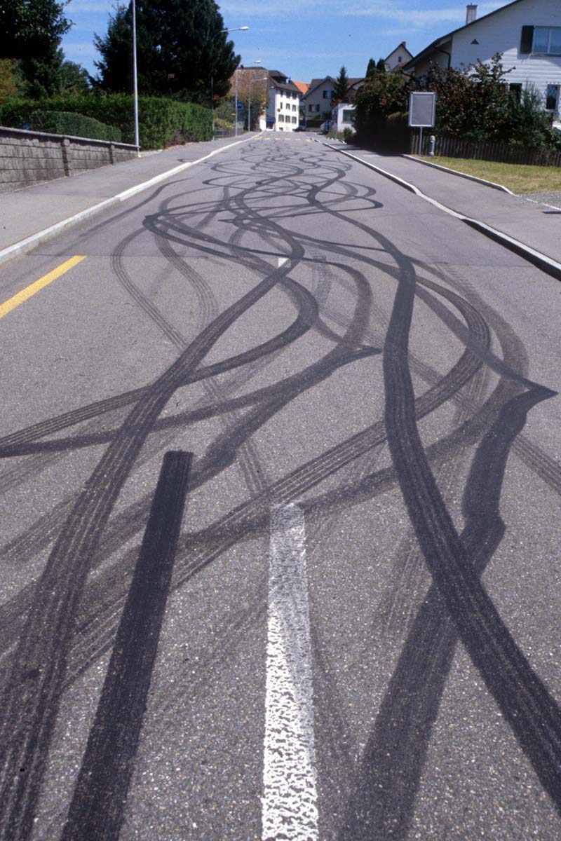 tires marks