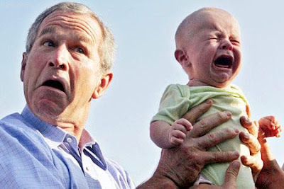 Baby Clubs Free Stuff on George Bush Starts Baby Sitting After Retiring From American President
