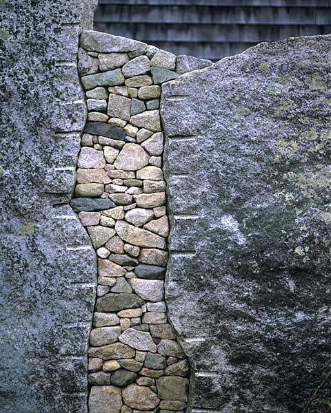 Stone Art Blog Master Lew French - How To Build A Flagstone Wall Without Mortar Stone Art Blog Master Lew French - How To Build A Flagstone Wall Without Mortar