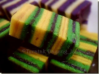 Kek Lapis Horlicks dan Kek Lapis Asam Manis