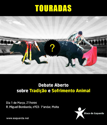 A tortura não é arte nem cultura!!!