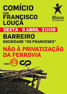 Não à privatização da Ferrovia [abre noutra janela]