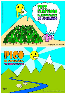 cartaz: Tree Eléctrico + Pico