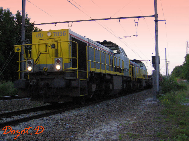 Locomotive diesel série 7836, mise en service au début des années 2000.