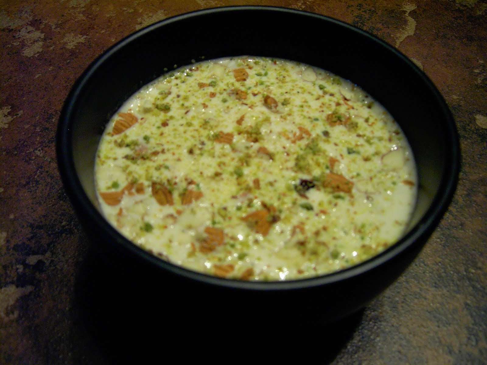 Enjoy Indian Food Dryfruit Basundi