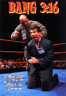 Tell your daddy goodbye...You have ten seconds, Ben.... 9... BANG!! 3 FUCKING 16! I Just Whipped Your Ass!! Stone Cold Steve Austin WWE WWF World Wrestling Federation
