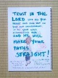 Trust in the Lord...