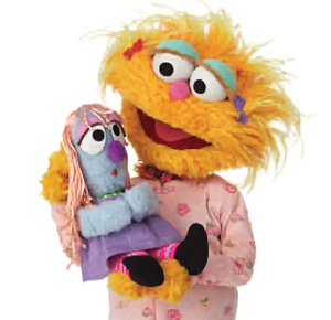 zoe muppet doll