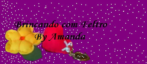 (¯`·¸·´¯)Brincando com Feltro(¯`·¸·´¯)