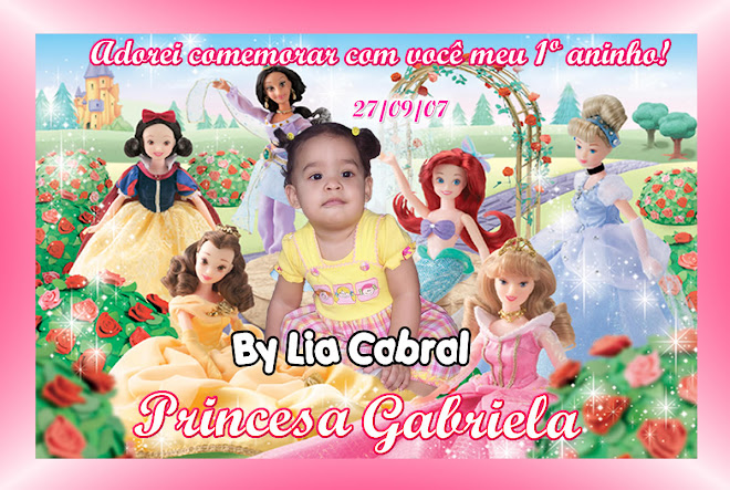 FOTO LEMBRANÇA PRINCESAS