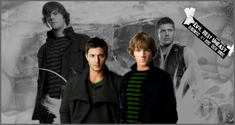 .evilrestuneasy ;; Supernatural fanart ///version 0.1 Sam and Dean♥