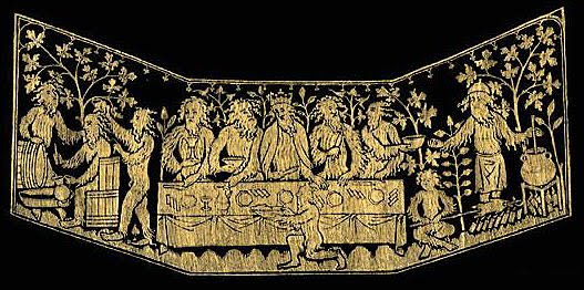 Woodwoses at Their Forest Feast