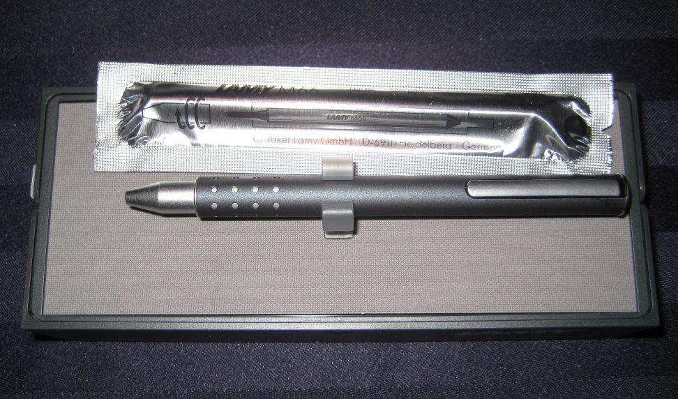 Quick Review Lamy Swift Rollerball In Anthracite