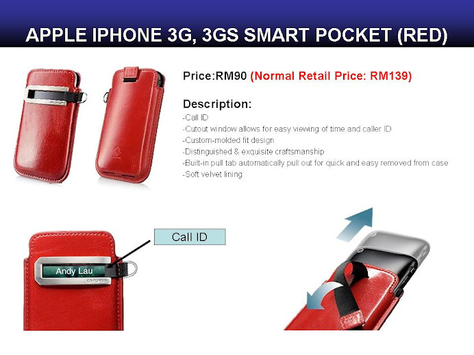 Iphone Smart Pocket (Red)