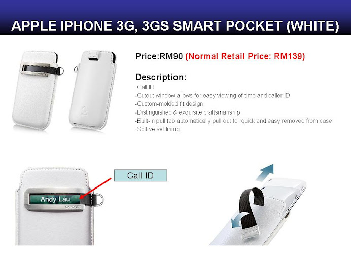 Iphone Smart Pocket (White)