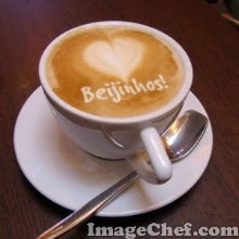 Café con besitos! Mmmmmm...