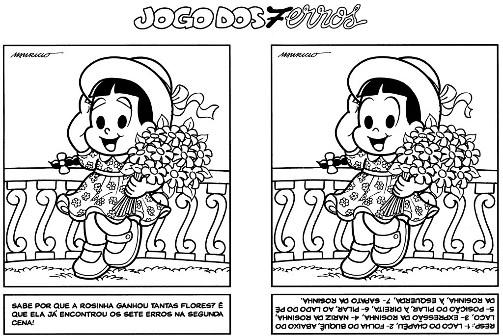 Jogo dos 7 erros, para colorir  Homeschool writing, Learn portuguese,  Portuguese language