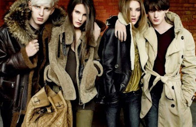 Burberry Navidad 2010 hombres