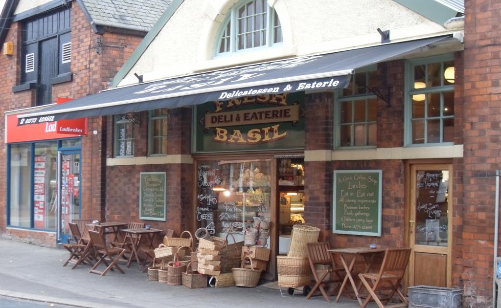 Eating British Fresh Basil Cafe, Belper