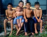 Grandsons Kenny, Marshall, Justin, Evan & Seth