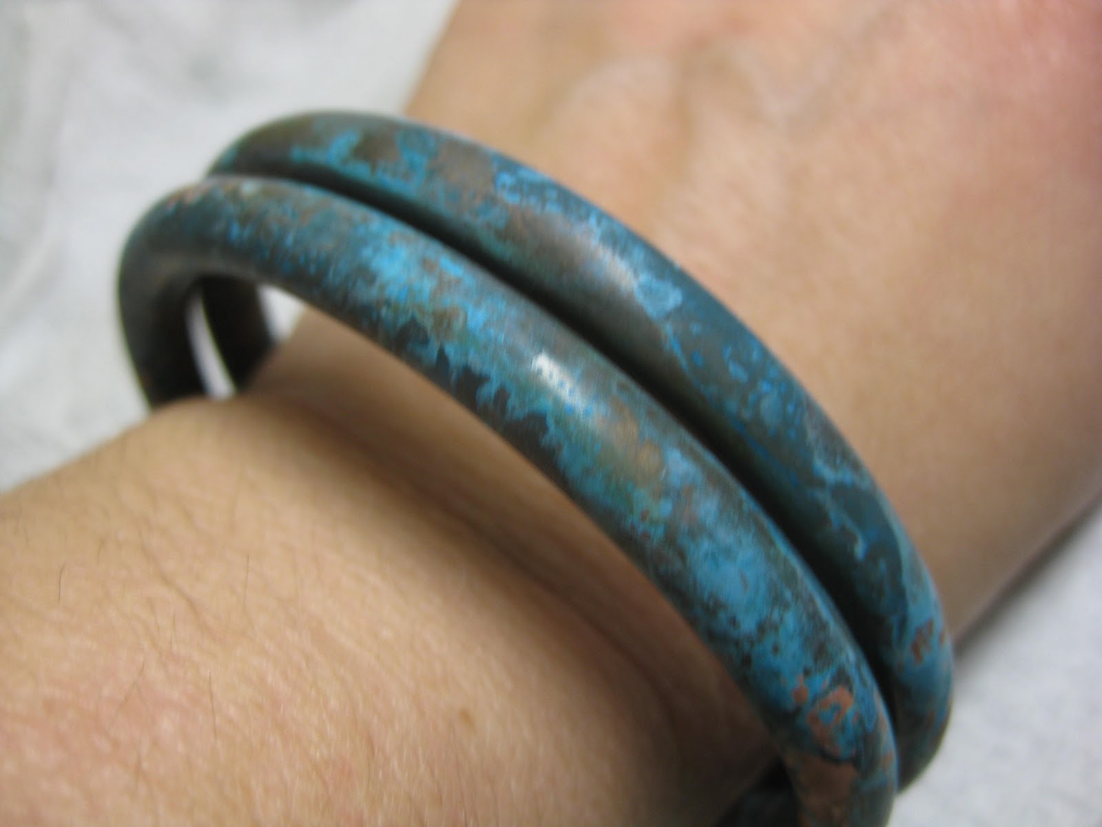 New Jewelry A Day Make a Bangle Bracelet from a Copper Pipe