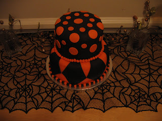 Ingrid's Adventures in Baking and Cake Decorating: Halloween Cake