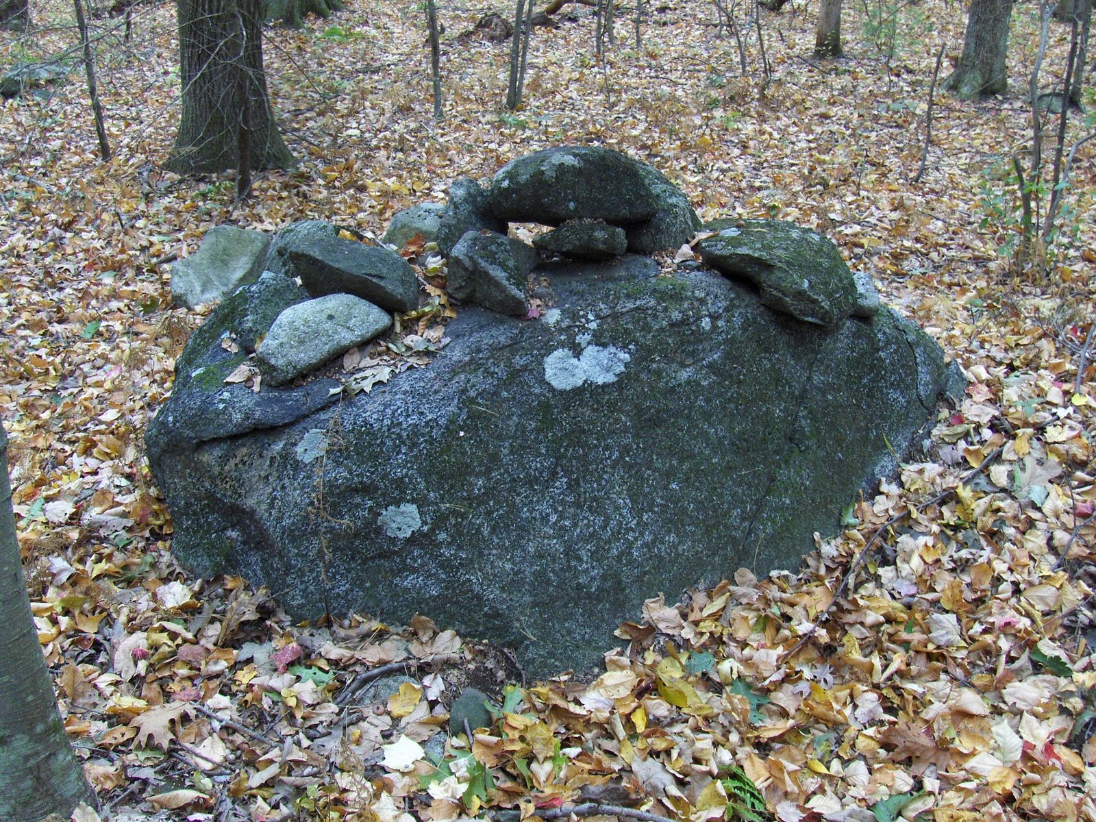 Rock Piles Indian Graveyards Concord, MA